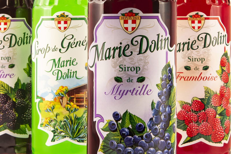 syrups Dolin - peach syrup