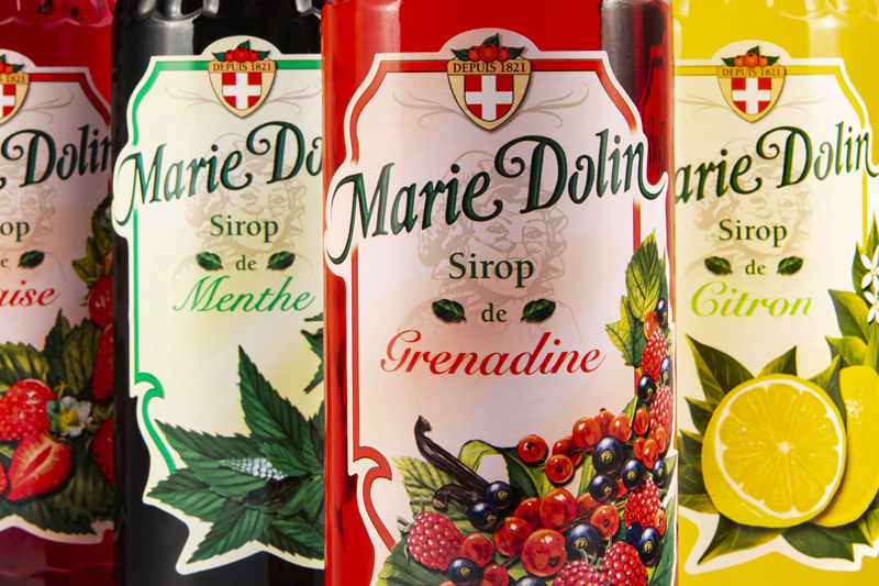 syrups Dolin - peach syrup