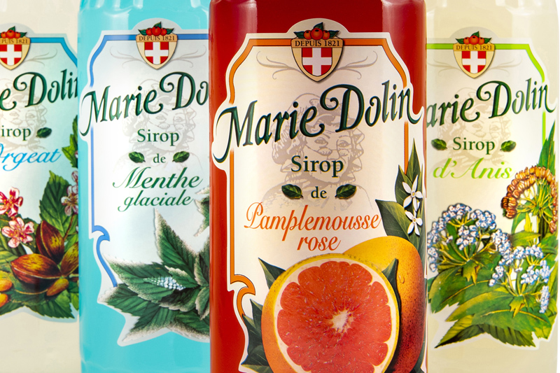 syrups Dolin - peach syrup